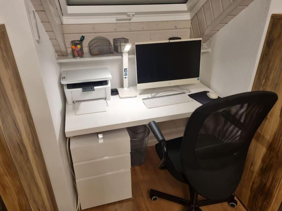 Gemuetliche Wohnung Am Waldrand Thierhaupten Buitenkant foto