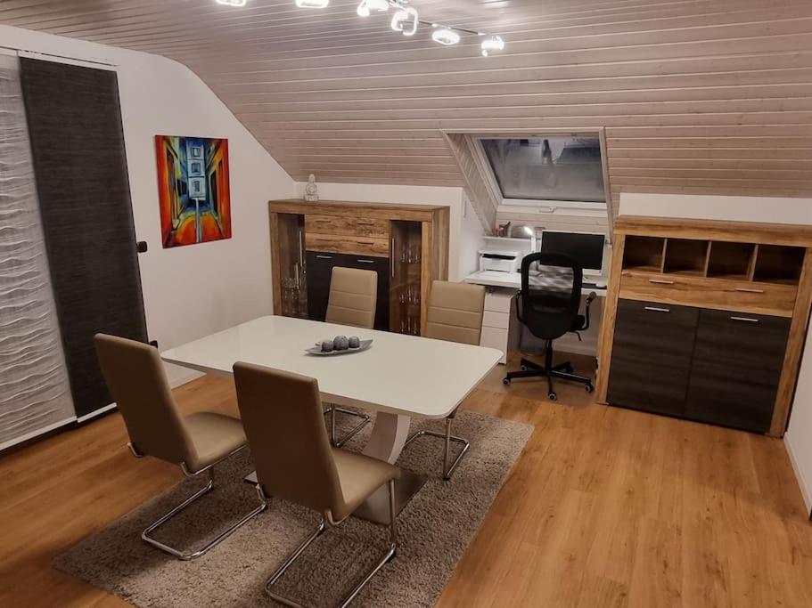 Gemuetliche Wohnung Am Waldrand Thierhaupten Buitenkant foto